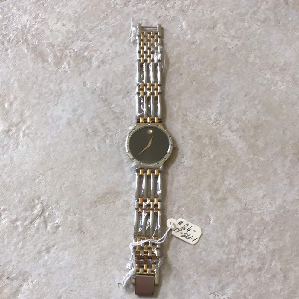 Unisex Movado Esperanza 84-19-8611 Two Tone